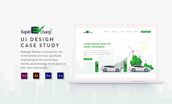 Rapid EV Charge Website Design Case Study